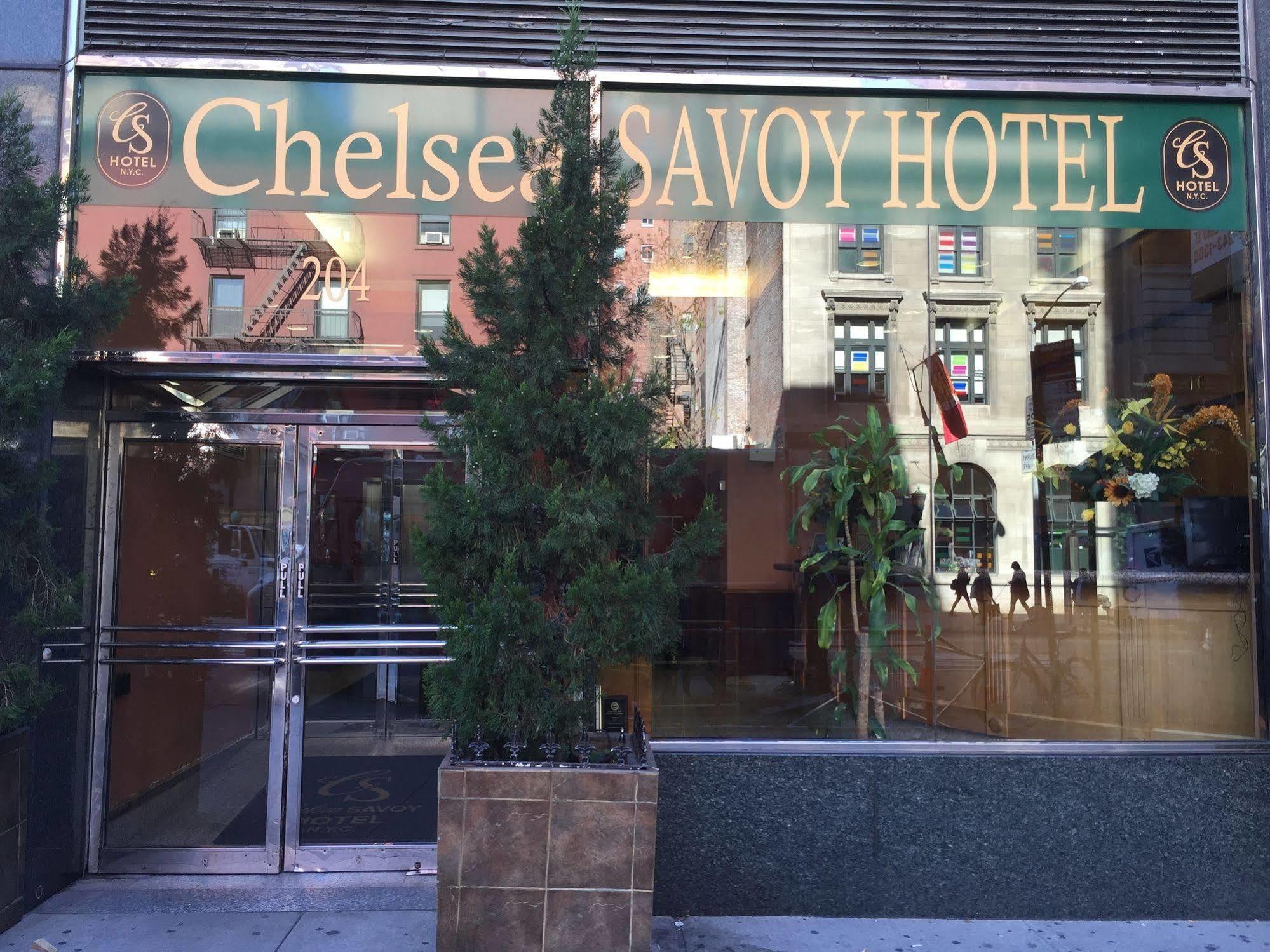 Chelsea Savoy Hotell New York Exteriör bild
